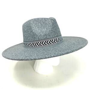 Fadivo Felted Style WIDE BRIM Buckaroo Hat - GREY